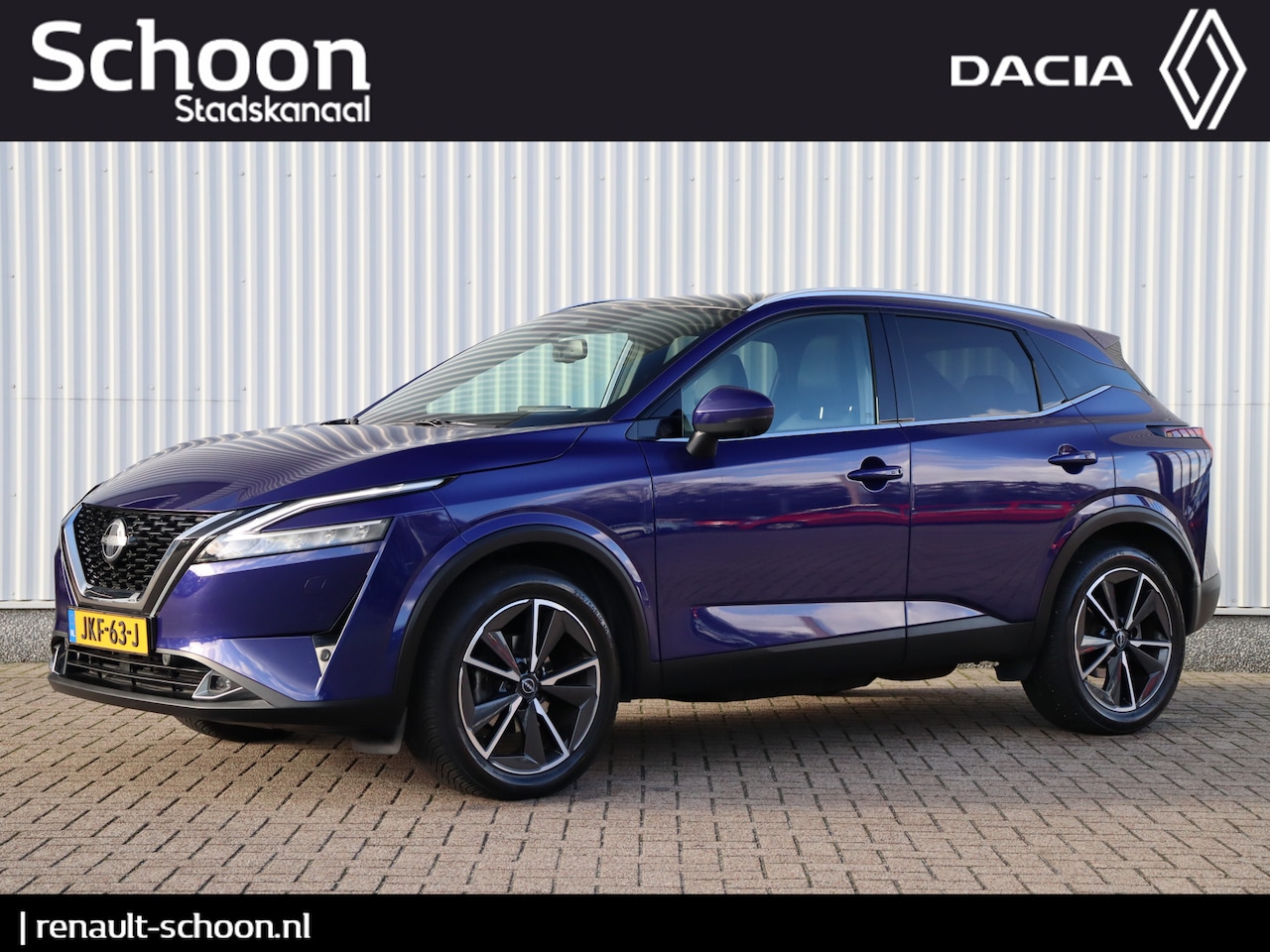 Nissan Qashqai - 1.3 MHEV Xtronic Business Premium | Adap. Cruise | Leder | 360 Camera | HUD | Bose | Panor - AutoWereld.nl