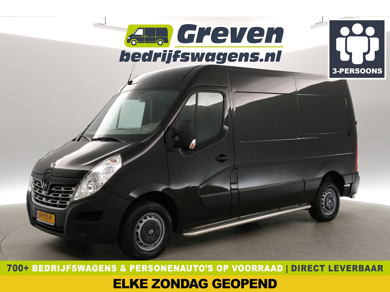 Renault Master - T35 2.3 dCi L2H2 | Airco | Cruise | 3-Zits | Trekh. | Navi | Parkeersens. - AutoWereld.nl