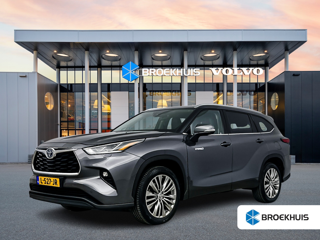 Toyota Highlander - 2.5 AWD Hybrid Executive | 7-Zitter | 20" zomer- en winterset | Leder | JBL Audio | Elektr - AutoWereld.nl