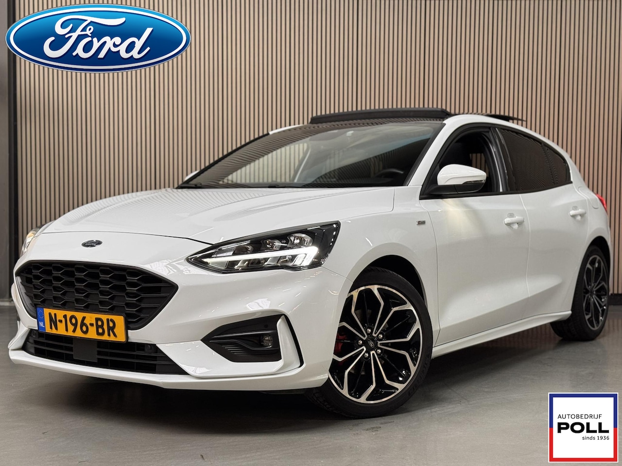 Ford Focus - 1.0 EcoB Hybrid ST Line X Panoramadak Camera Winter Design pack Full LED 5drs Dealeronderh - AutoWereld.nl