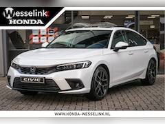 Honda Civic - 2.0 e:HEV Advance - Cons. prijs rijklaar | Schuifdak | Navi | Leder