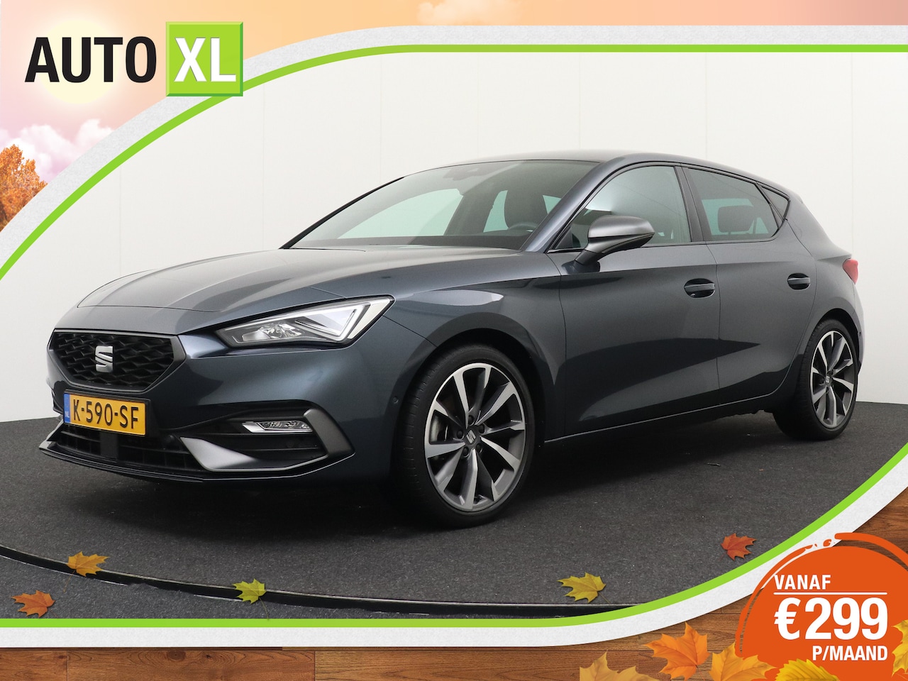 SEAT Leon - 1.5 Aut. 150 PK eTSI FR Performance Camera Memory Beats 18'LMV - AutoWereld.nl