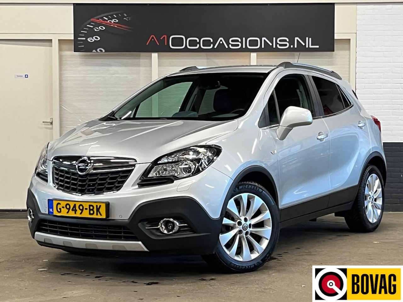 Opel Mokka - 1.4 T Cosmo + HALF LEDER + STUUR/STOELVERWARMING - AutoWereld.nl