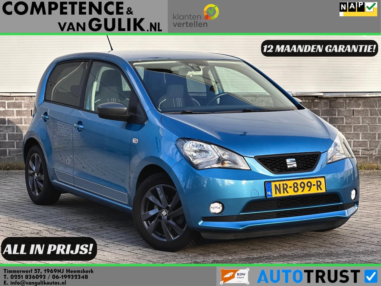 SEAT Mii - 1.0 Sport Connect | Cruise control | Airco | PDC | Bluetooth | - AutoWereld.nl
