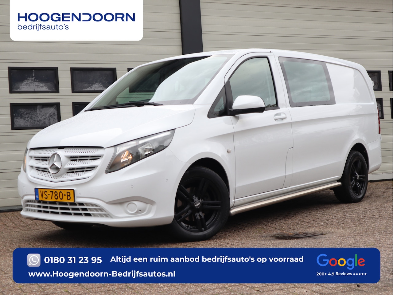 Mercedes-Benz Vito - 114 CDI Automaat Lang L2 DC 5 Pers. - Camera - Cruise - Leer - AutoWereld.nl