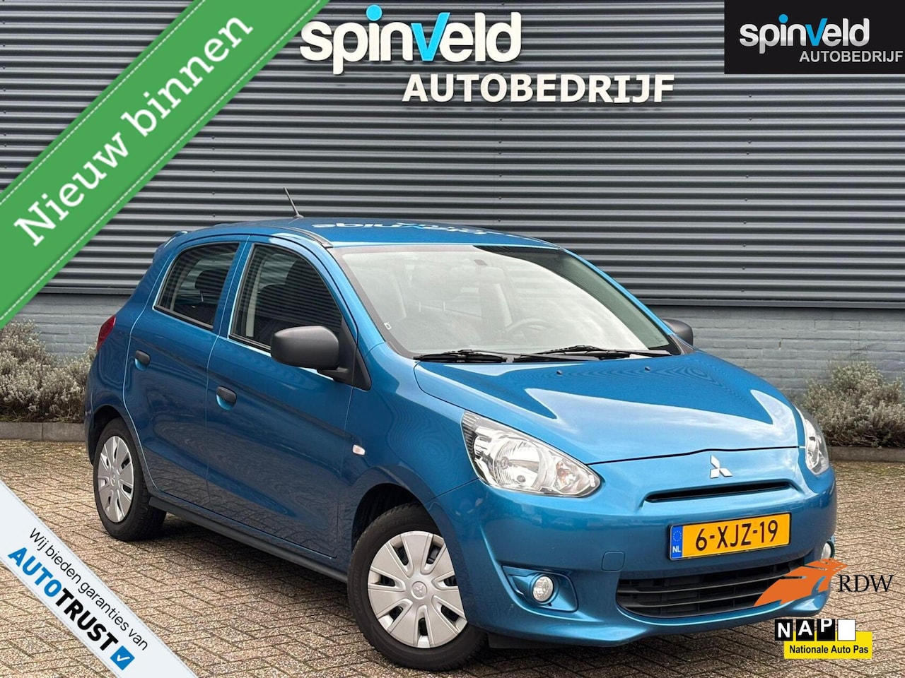 Mitsubishi Space Star - 1.0 Inform BJ`14 NAP NL Airco Elekpakket 5drs - AutoWereld.nl