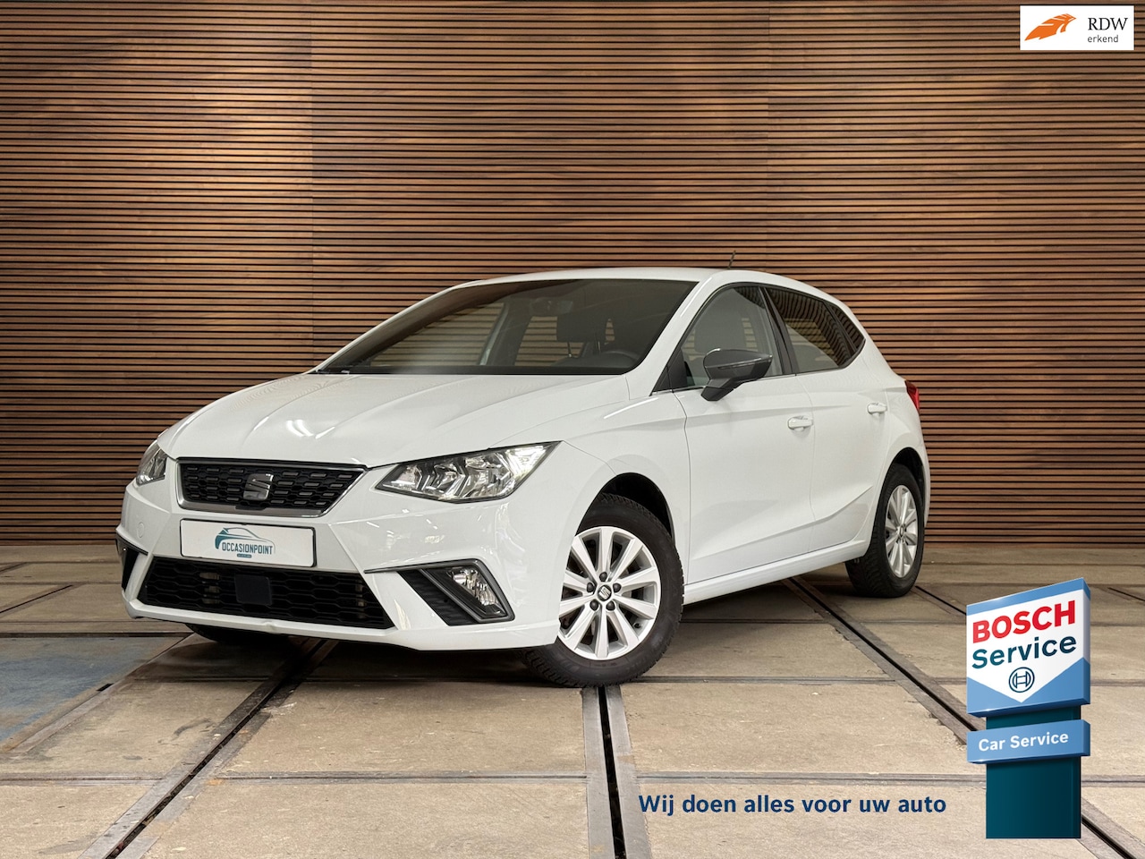 SEAT Ibiza - 1.0 TSI Excellence Automaat | Half Leer/Alcantara | Keyless | LED | Cruise Control | Clima - AutoWereld.nl