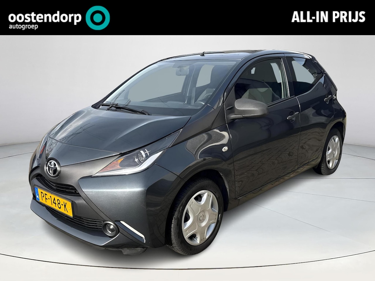 Toyota Aygo - 1.0 VVT-i x-fun **BLUETOOTH/ AIRCO/ BEGRENZER/ GARANTIE** - AutoWereld.nl