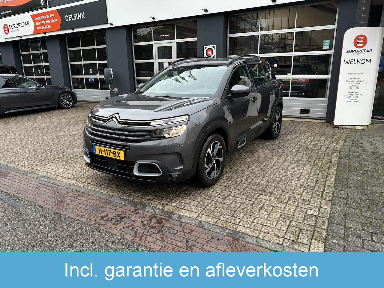 Citroën C5 Aircross - 1.2 PureTech Business All-in Prijs Navi/Cruise/Keyless/Parkeersens/Leer Eurorepar - AutoWereld.nl