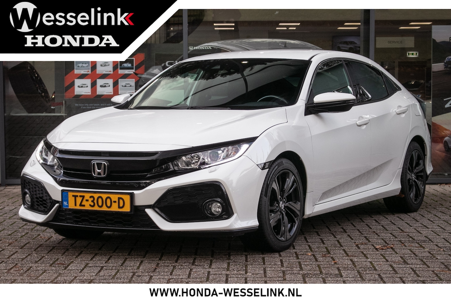 Honda Civic - 1.0 i-VTEC Elegance Automaat - Navigatie | Camera | Honda Sensing - AutoWereld.nl