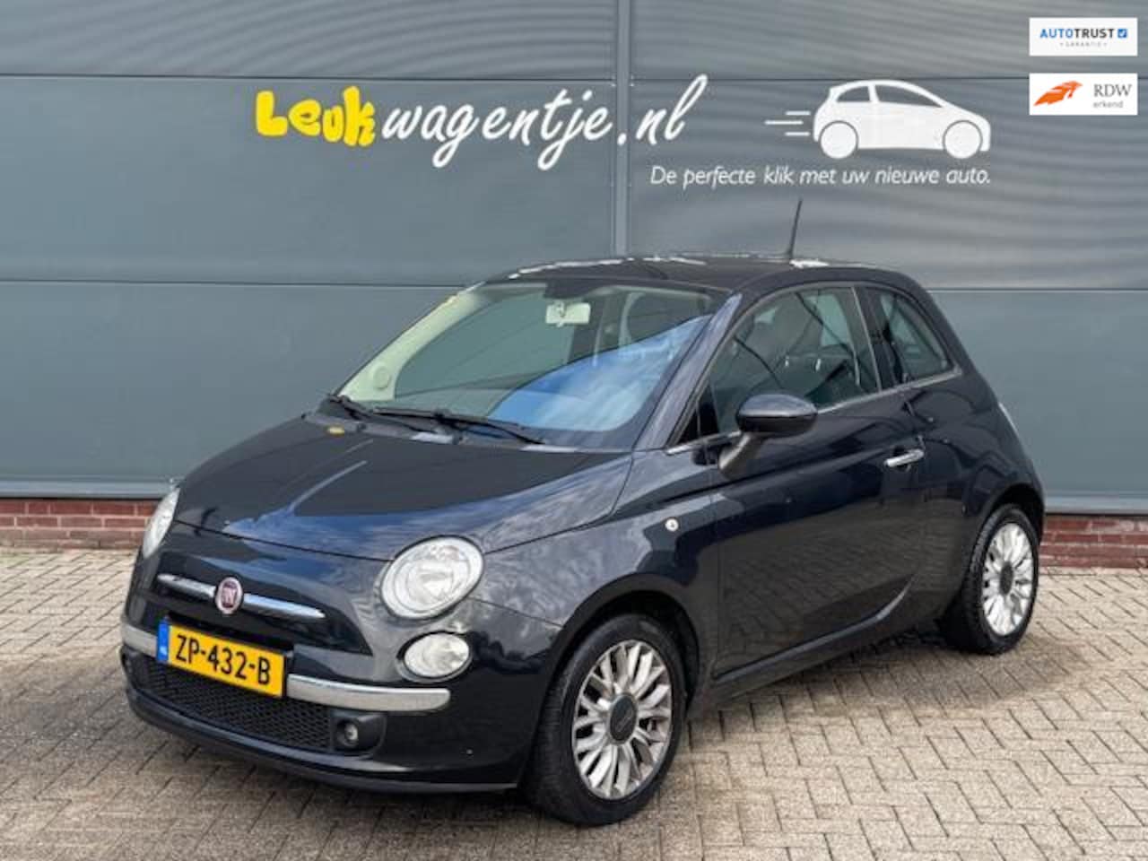 Fiat 500 - 1.2 Lounge *distr.riem vervangen *fraaie bekleding - AutoWereld.nl