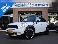 MINI Countryman - 1.6 Cooper S Chili LEER PANO SFEERVERLICHTING ZWARTE-HEMEL STOEL/RUITVERW. CLIMA CRUISE NA