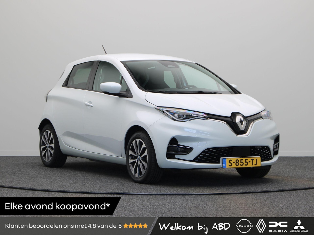 Renault Zoe - R135 Intens 52 kWh (ex Accu) |Navigatie| Apple carplay| Bose audio| Stoel en stuurwielverw - AutoWereld.nl