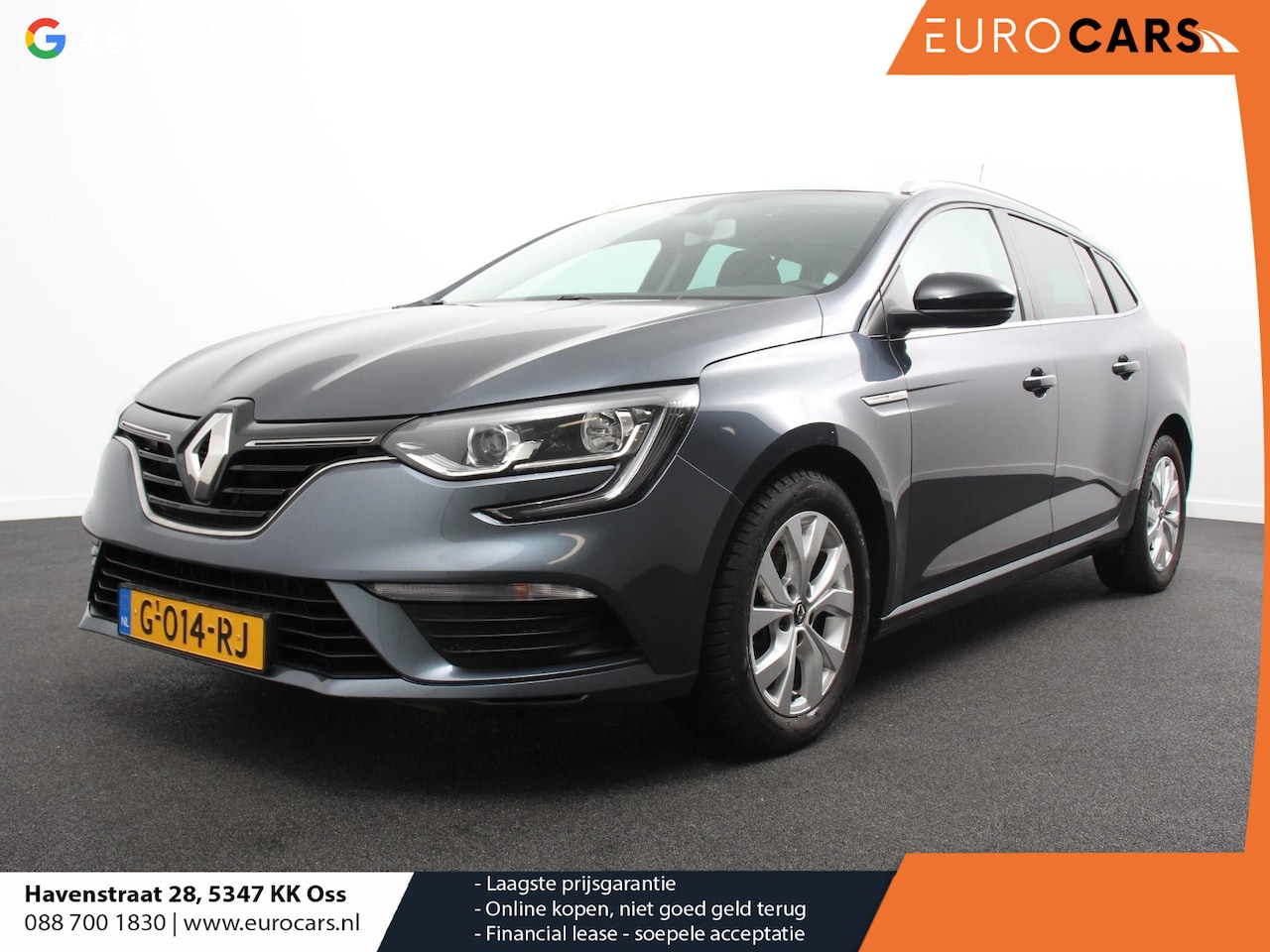 Renault Mégane Estate - 1.3 TCe Limited Cruise control Climate control Navigatie Parkeersensoren achter Lichtmetal - AutoWereld.nl