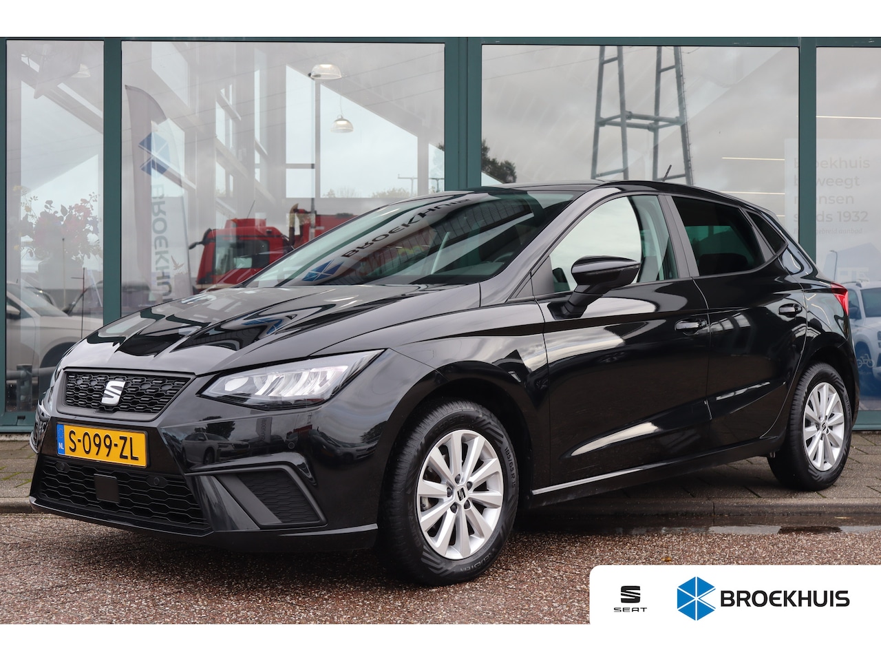 SEAT Ibiza - 1.0 EcoTSI Style Business Intense 95PK | Airco (automatisch) | Cruise control | Parkeersen - AutoWereld.nl
