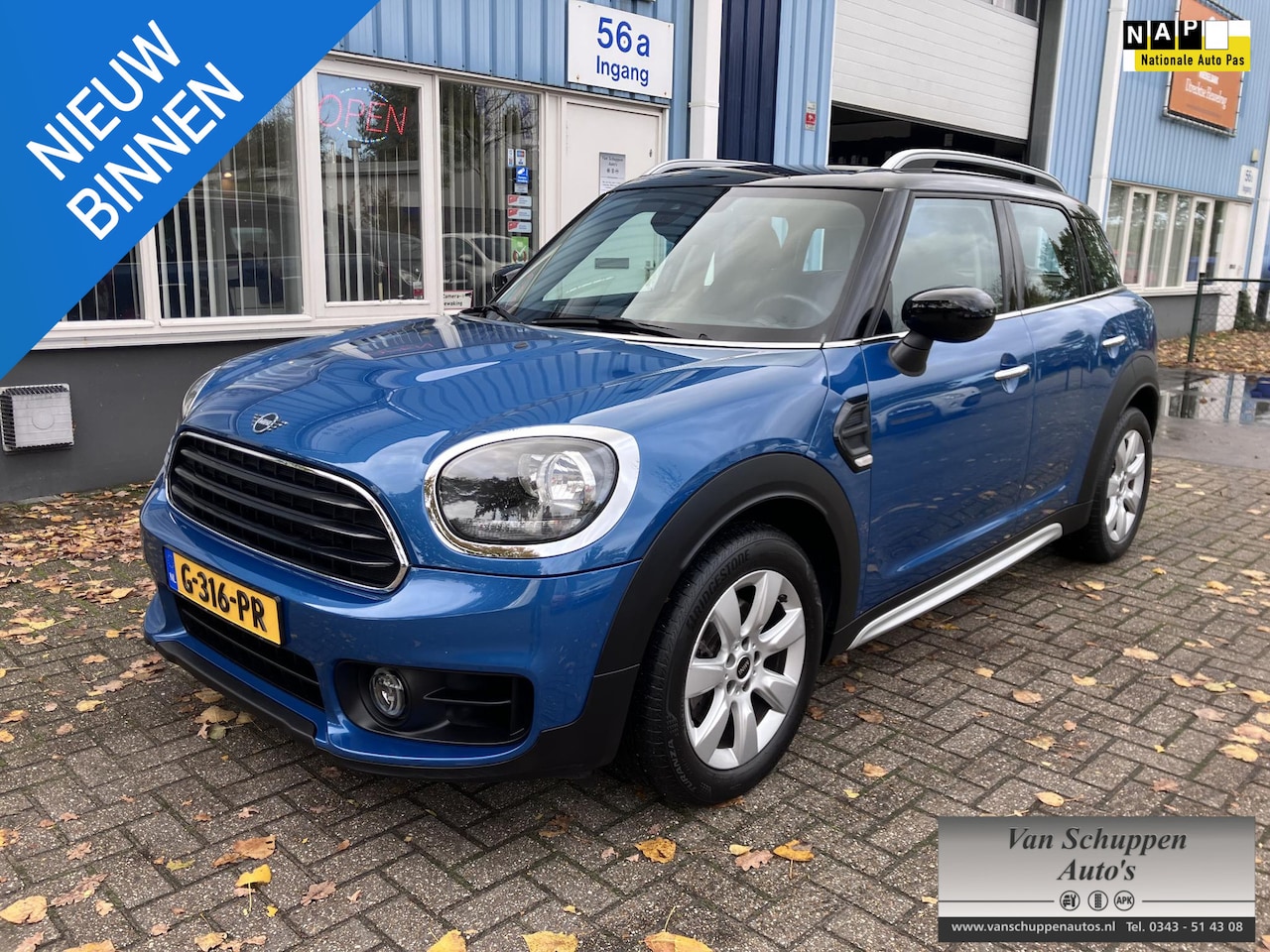 MINI Countryman - 1.5 Cooper Pepper Keyless Stoelverw. Autom. Navi - AutoWereld.nl