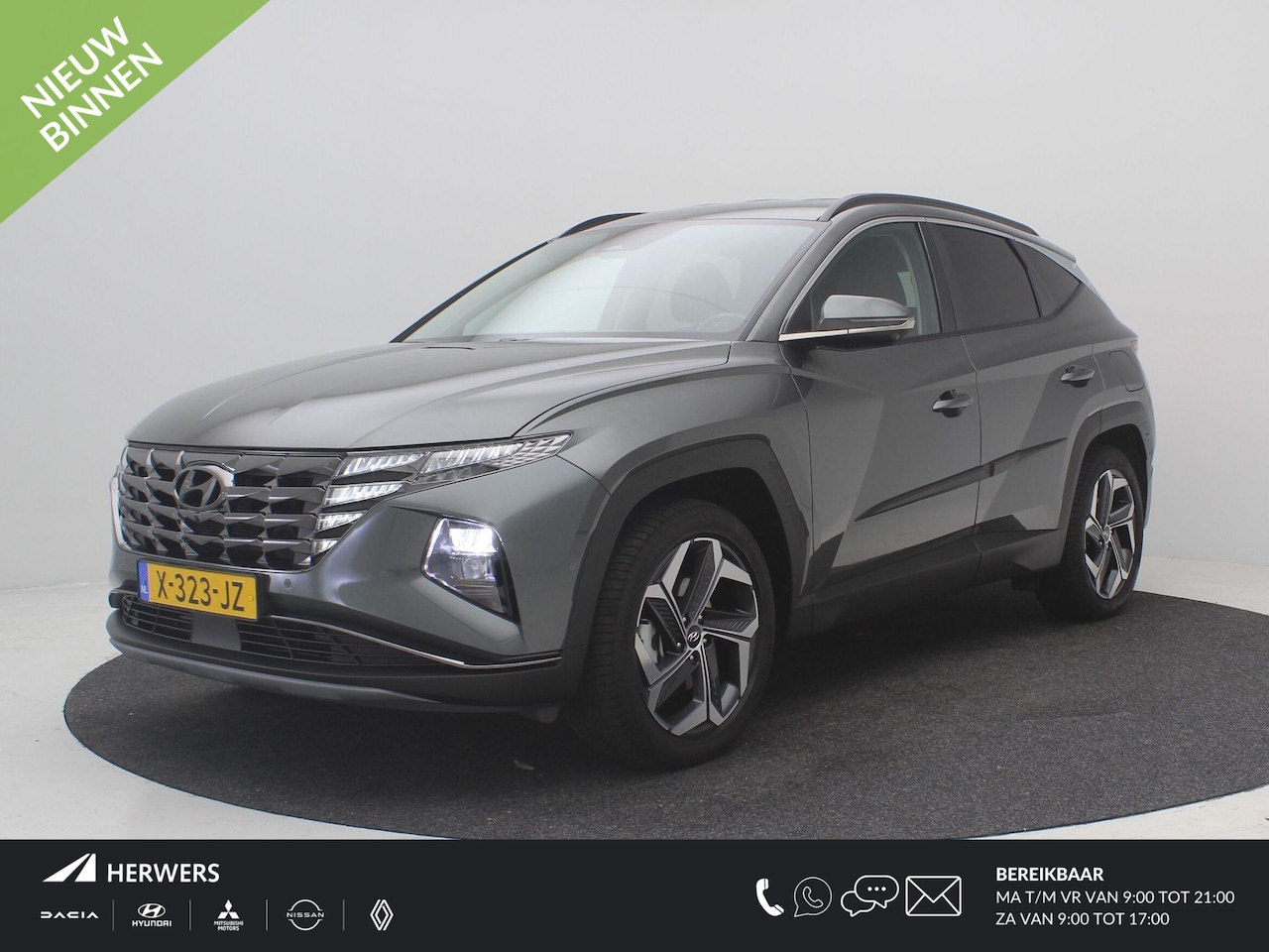 Hyundai Tucson - 1.6 T-GDI PHEV Premium 4WD AUTOMAAT /Trekhaak / 1ste Eigenaar / NL auto / Dealer onderhoud - AutoWereld.nl