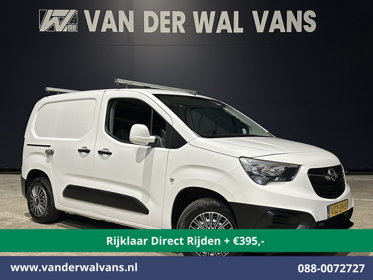 Opel Combo - 1.5D 102pk L1H1 inrichting Euro6 *Rijklaar Direct Rijden* Airco | Cruisecontrol | Dakdrage - AutoWereld.nl