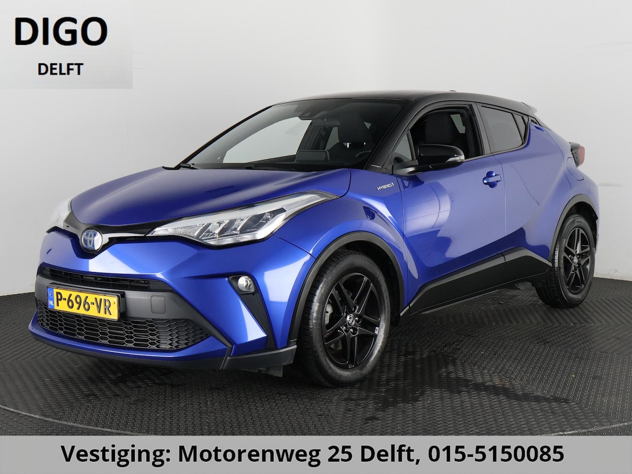 Toyota C-HR - 1.8 HYBRID BI-TONE PACK GARANTIE 7-2030 CARPLAY NAVI.CRUISE.BLACKLINE 100% ONDERHOUDEN - AutoWereld.nl