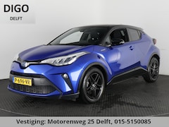 Toyota C-HR - 1.8 HYBRID BI-TONE PACK GARANTIE 7-2030 CARPLAY NAVI.CRUISE.BLACKLINE 100% ONDERHOUDEN