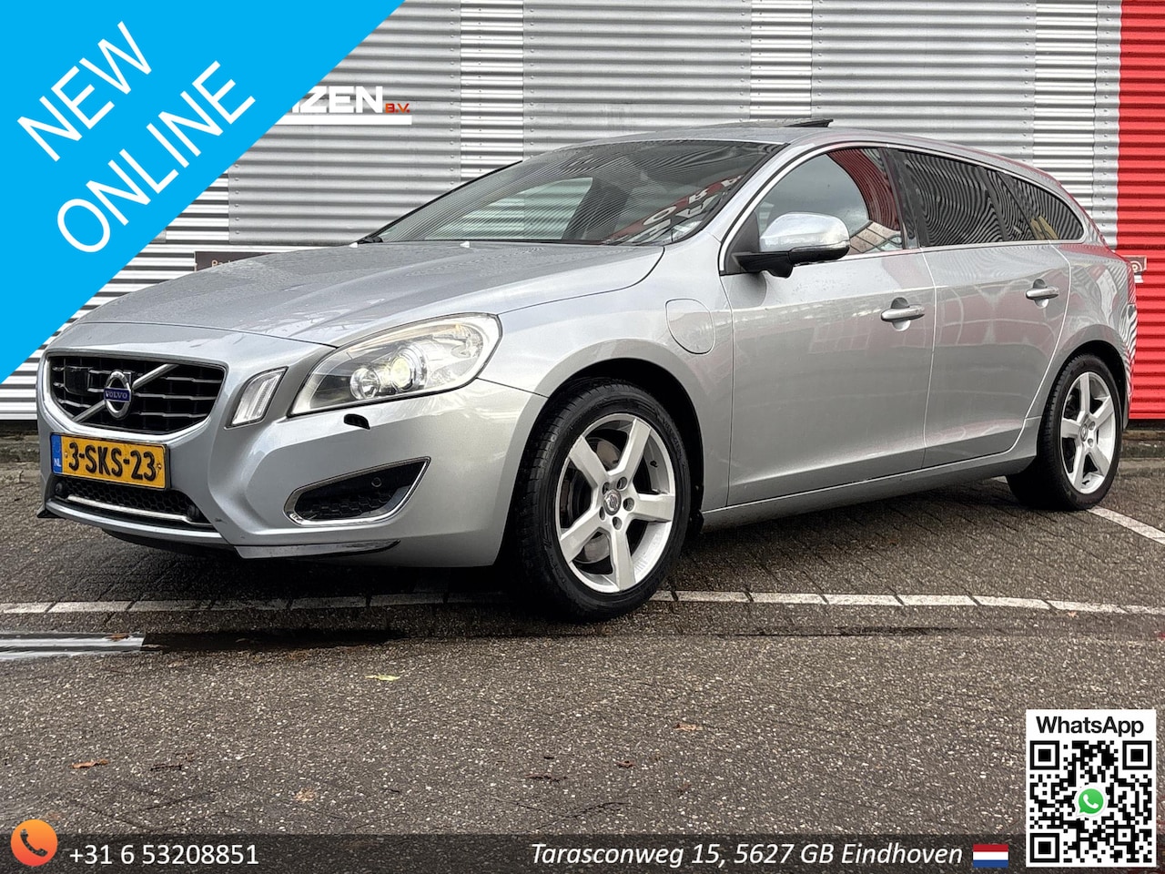 Volvo V60 - 2.4 D6 AWD Plug-In Hybrid Summum | Leder | Pano | Climate | Cruise | Navi | PDC | Stoelver - AutoWereld.nl