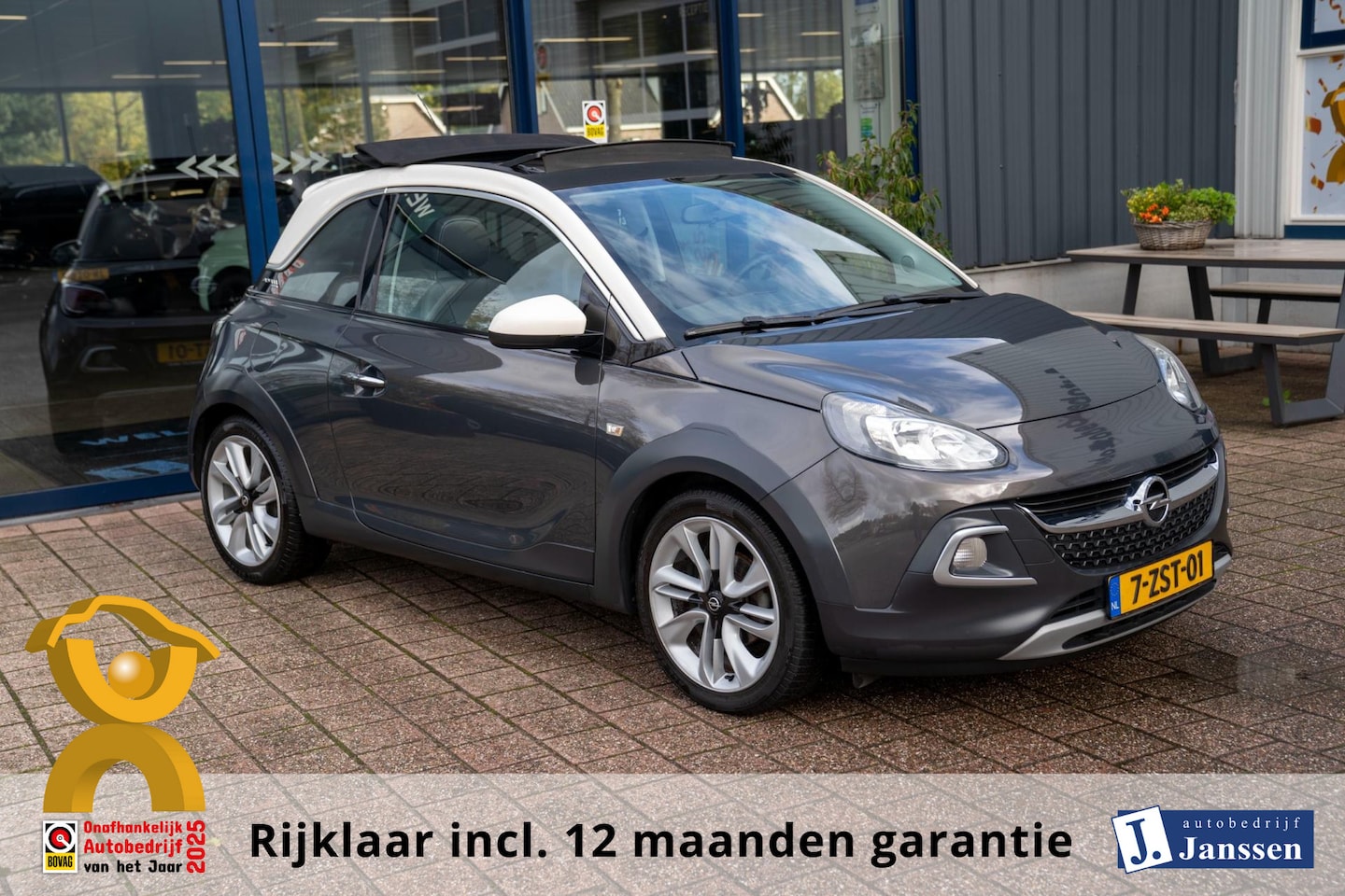 Opel ADAM - 1.0 Turbo Rocks|Prijs rijklaar incl. 12 mnd garante| Bluetooth LMV Schuif-open dak Multi s - AutoWereld.nl