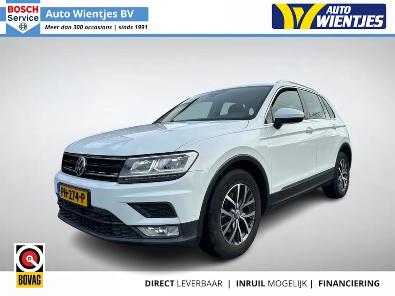 Volkswagen Tiguan - 1.4 TSI ACT | Connected Series | Navi | Trekhaak - AutoWereld.nl