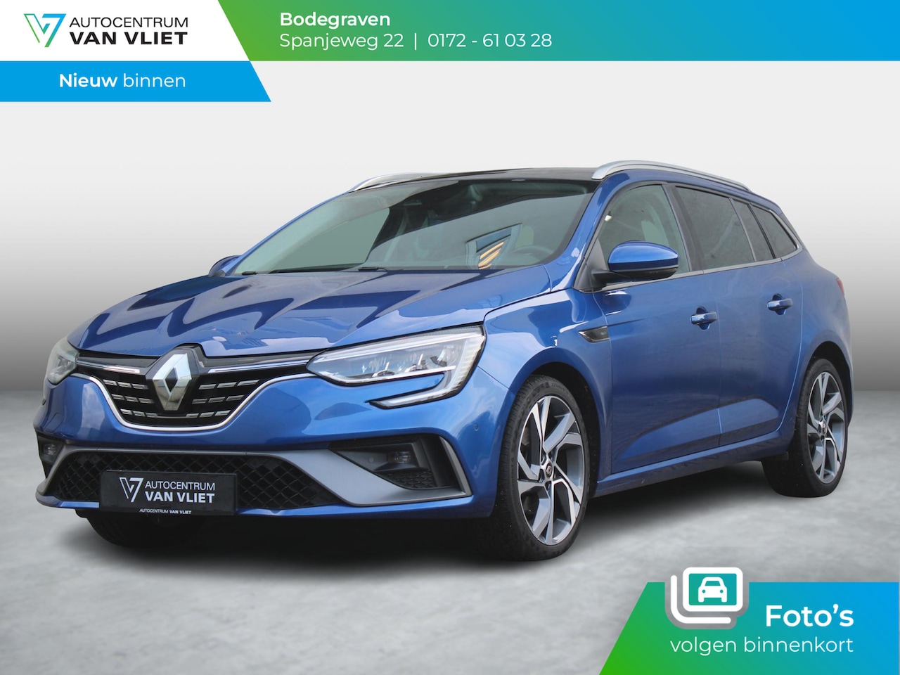 Renault Mégane Estate - 1.3 TCe R.S. Line | ELEKTRISCH SCHUIFDAK | TREKHAAK | NAVIGATIE | ACHTERUITRIJCAMERA | - AutoWereld.nl