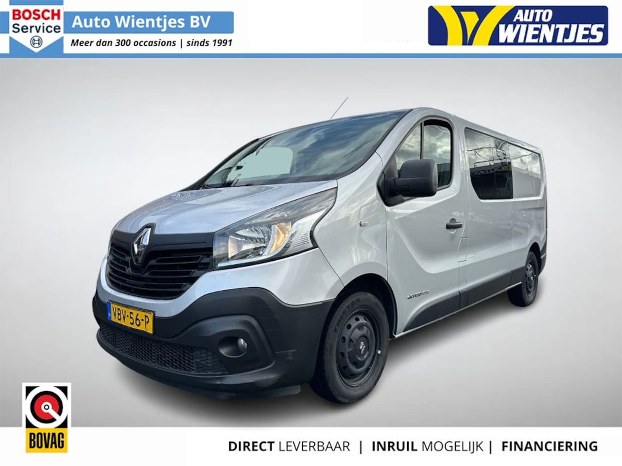 Renault Trafic - 1.6 dCi | L2H1 DubCab Turbo2 Energy | Airco | Cruise | Navi - AutoWereld.nl
