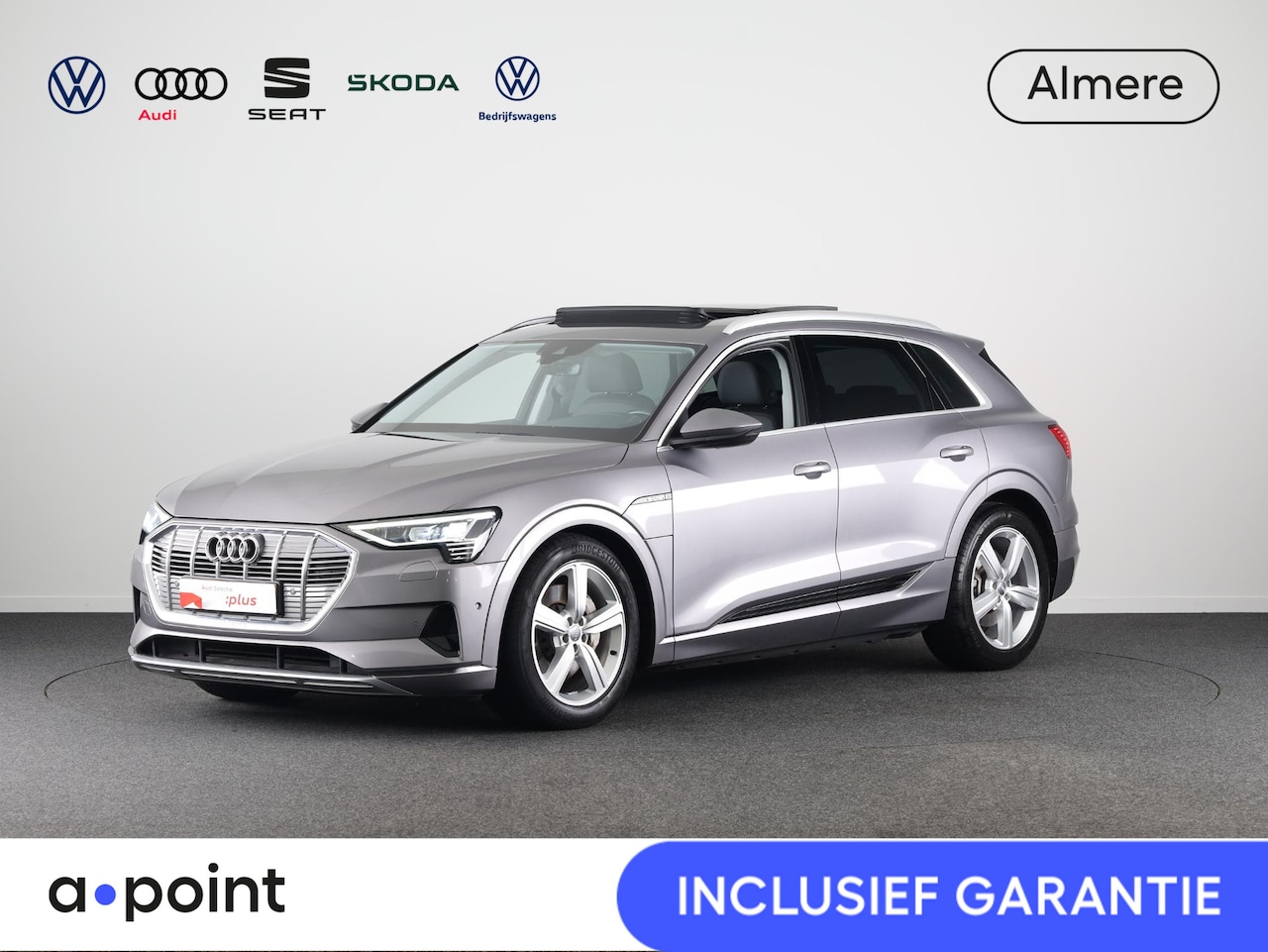 Audi e-tron - e-tron 50 quattro Launch edition plus 71 kWh 313pk | SoH 90% | Panoramadak | Lederen bekle - AutoWereld.nl