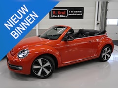 Volkswagen Beetle Cabriolet - 1.2 TSI Club Xenon Fender Airco-ecc Navigatie App Connect Stoelverwarming PDC Boekjes Lage