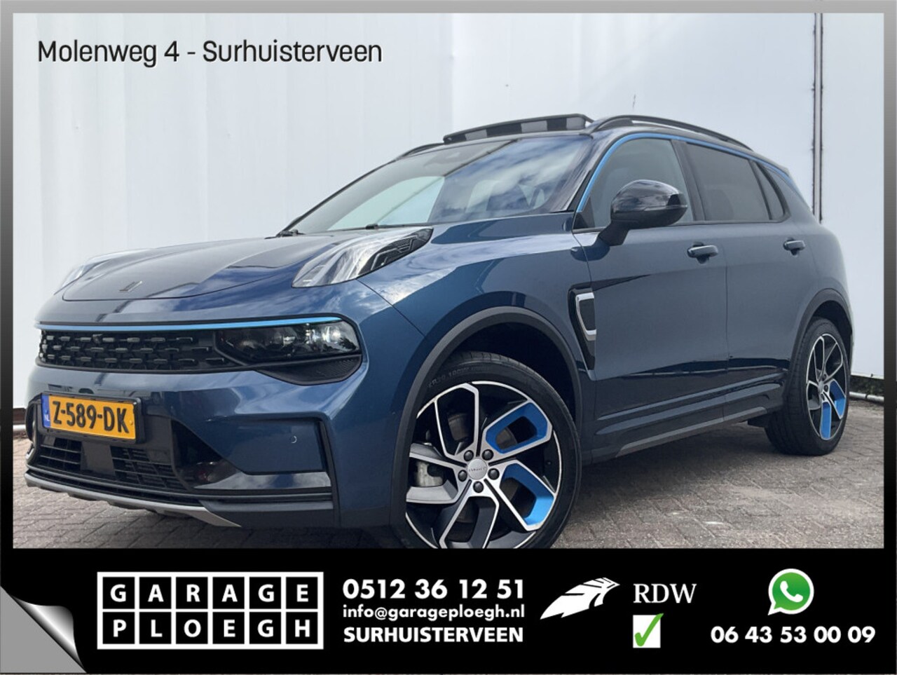 Lynk & Co 01 - 1.5 262pk Plug-in Zwarte hemel 360° Carplay Hybride PHEV - AutoWereld.nl