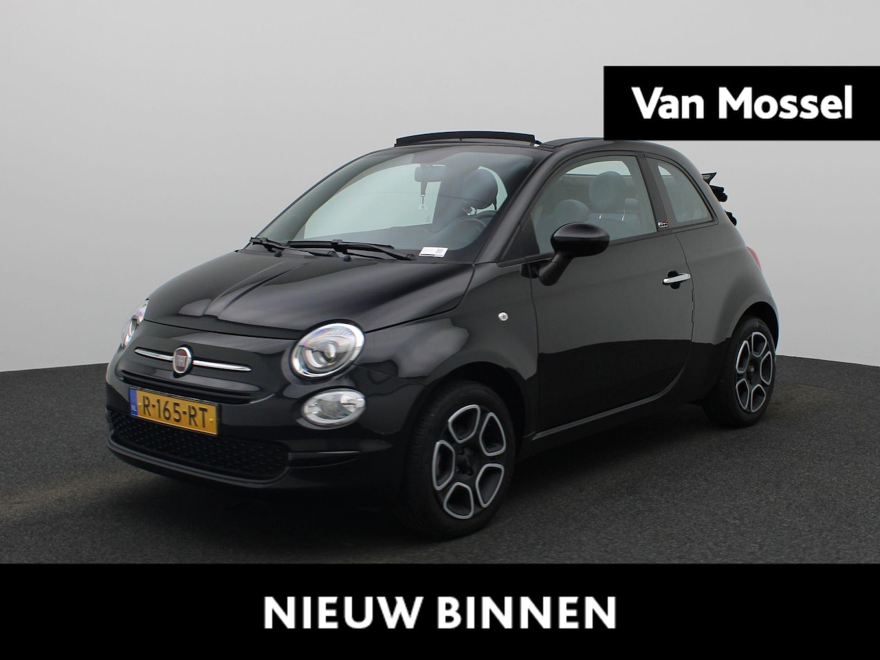 Fiat 500 C - 1.0 Hybrid Club CRUISE | AIRCO | CABRIO | LMV | APPLE CARPLAY | 12 MAANDEN BOVAG GARANTIE - AutoWereld.nl