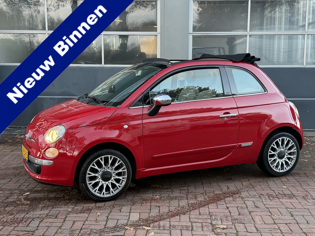 Fiat 500 C - 1.2 Lounge Bj 2011 km 89.218 Dealer onderhouden !! - AutoWereld.nl