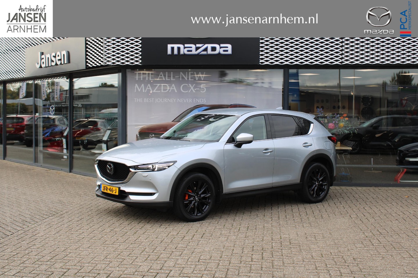 Mazda CX-5 - 2.5 4WD SkyActiv-G 194 Sportive 2.5 4WD SkyActiv-G 194 Sportive , Automaat, Trekhaak, Half Leder, Bose, 360 Camera, Adap. - AutoWereld.nl