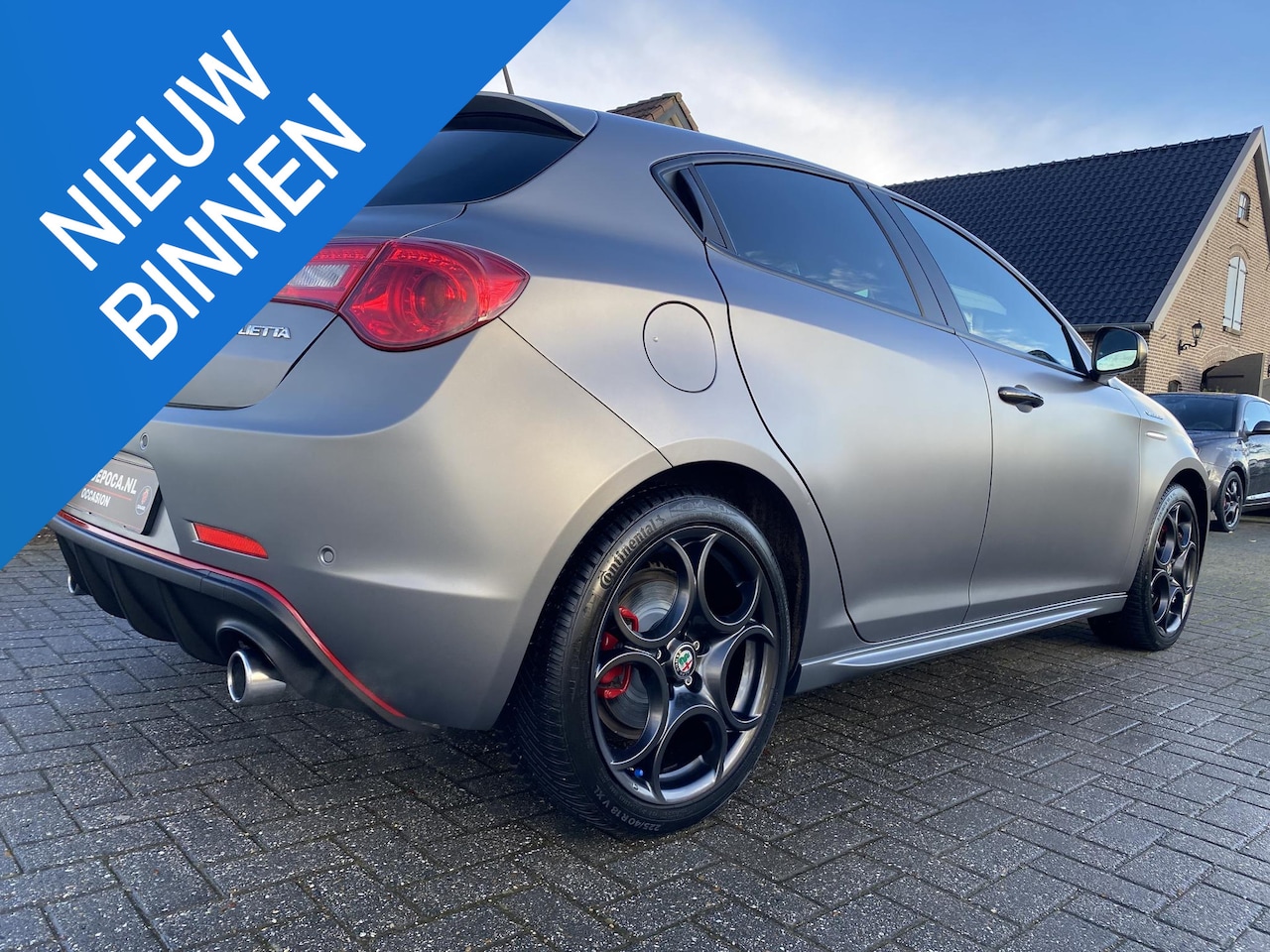 Alfa Romeo Giulietta - 1.750 Turbo Veloce Grigio Magnesio super mat! - AutoWereld.nl