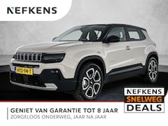 Jeep Avenger - SUV Summit 100 pk | Navigatie | Achteruitrijcamera | Elektrische Achterklep met Sensor | F