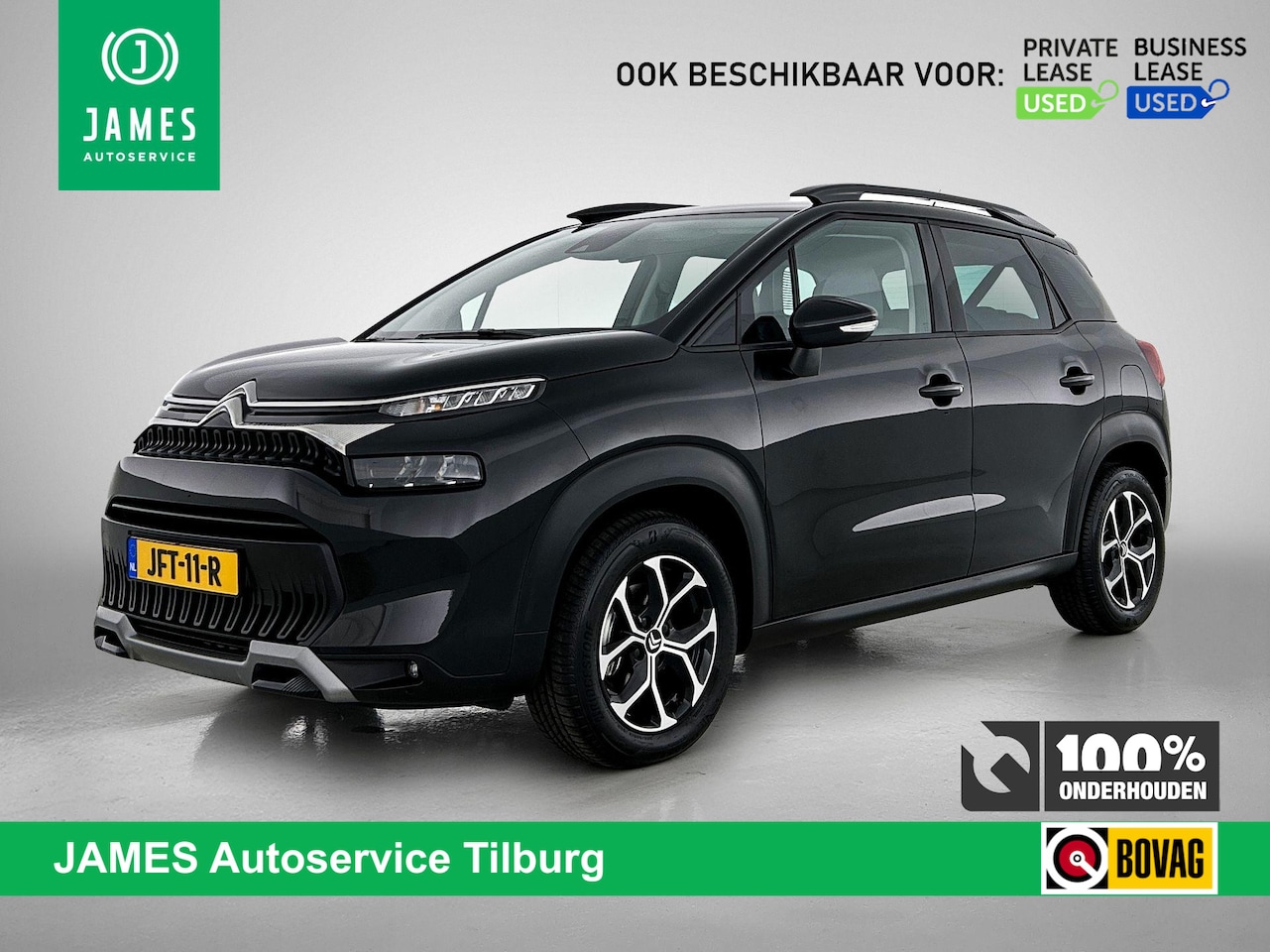 Citroën C3 Aircross - 1.2 PureTech Plus CARPLAY | STOF-LEDER | NAVI | CRUISE - AutoWereld.nl