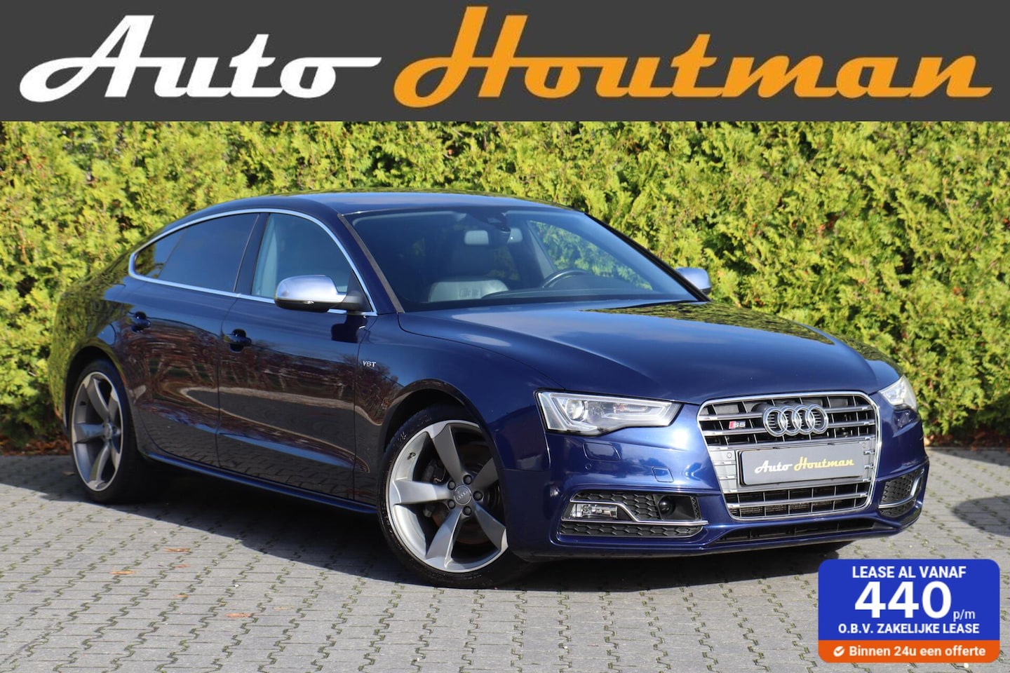 Audi S5 - 3.0 TFSI 334PK quattro ACC|Camera|Standkachel|B & O|Memory seats|Key-Less|Leder|Navi|Xenon - AutoWereld.nl