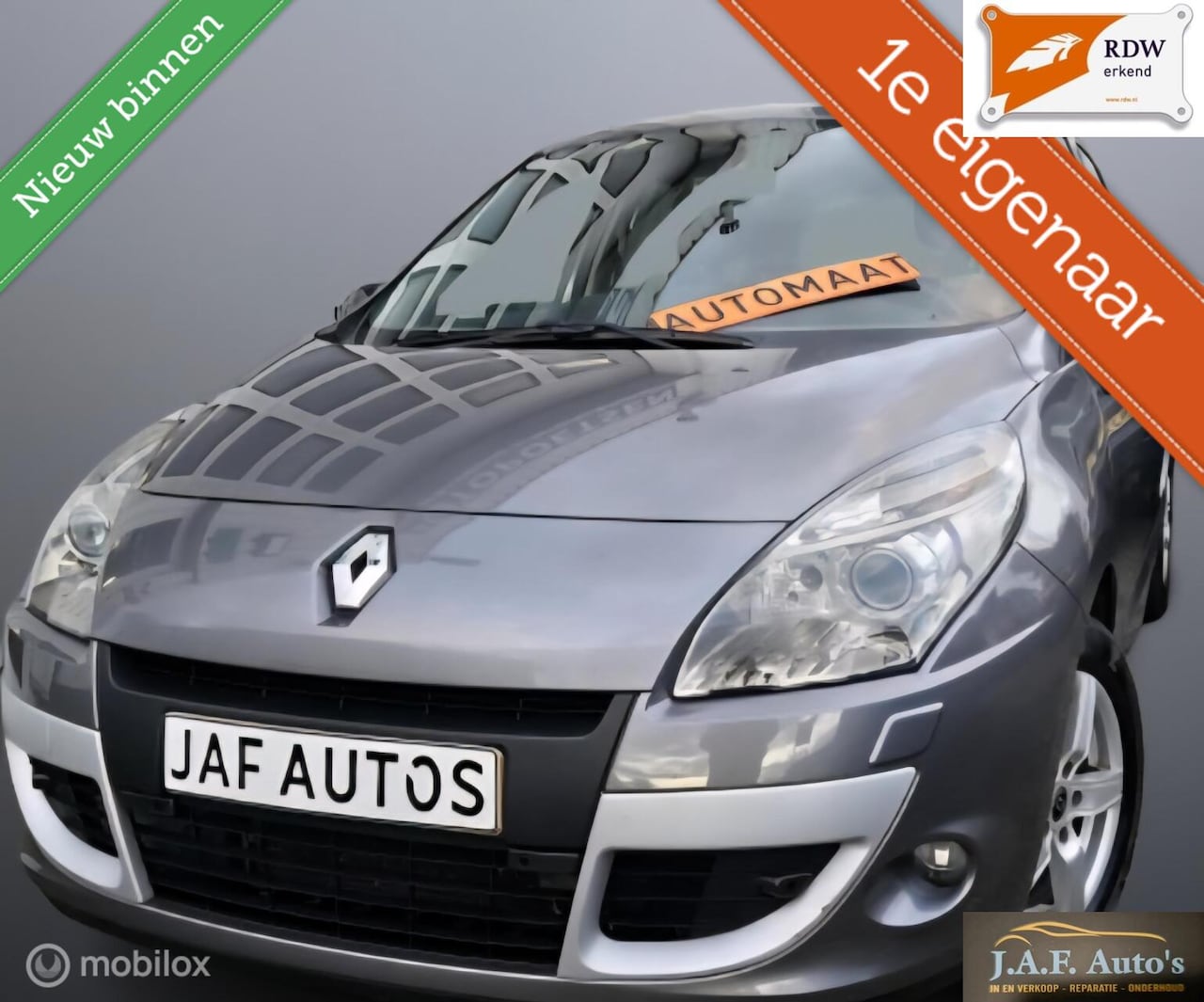 Renault Scénic - 2.0 Automaat Airco 140xxxNAP 1st Eig luxe! - AutoWereld.nl