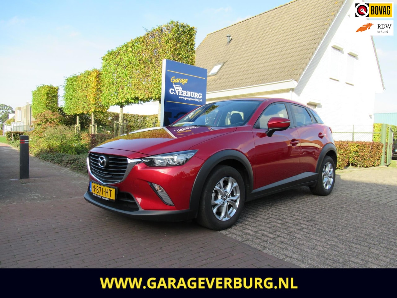 Mazda CX-3 - 2.0 SkyActiv-G 120 SkyLease+ (Navi,Cruise,PDC,Stoelverwarming) - AutoWereld.nl