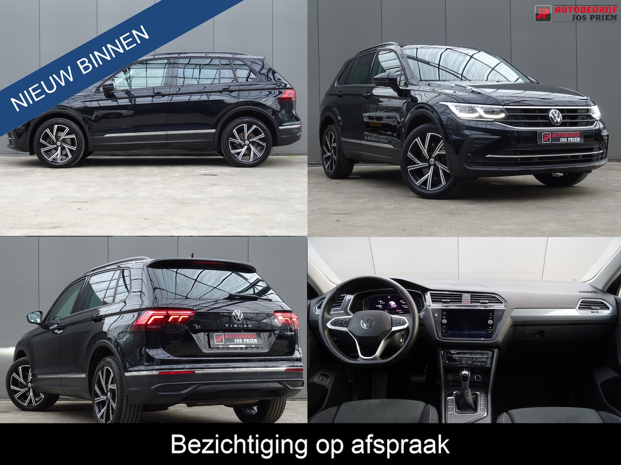 Volkswagen Tiguan - 1.4 TSI eHybrid Business+ * PANORAMADAK * 19 INCH * CARPLAY !! - AutoWereld.nl