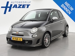 Fiat 500 Abarth - C 1.4 T-JET 135 PK TWO-TONE + ZWART LEDER | DUBBELE SPORTUITLAAT | SPORTSTOELEN