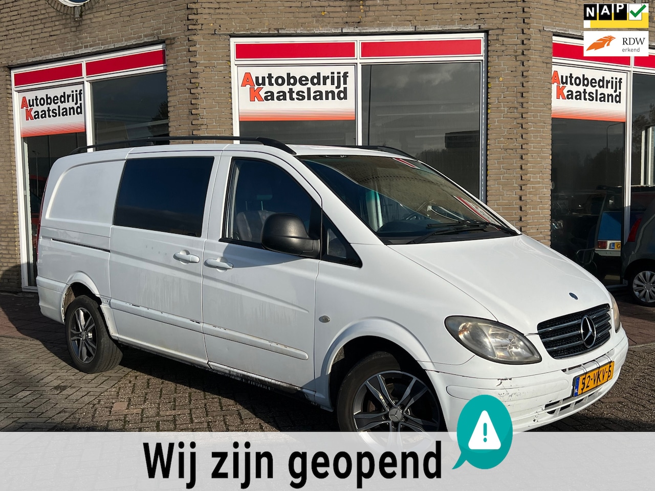 Mercedes-Benz Vito - 109 CDI 320 Lang DC Amigo luxe - AIRCO - CRUISE - - AutoWereld.nl