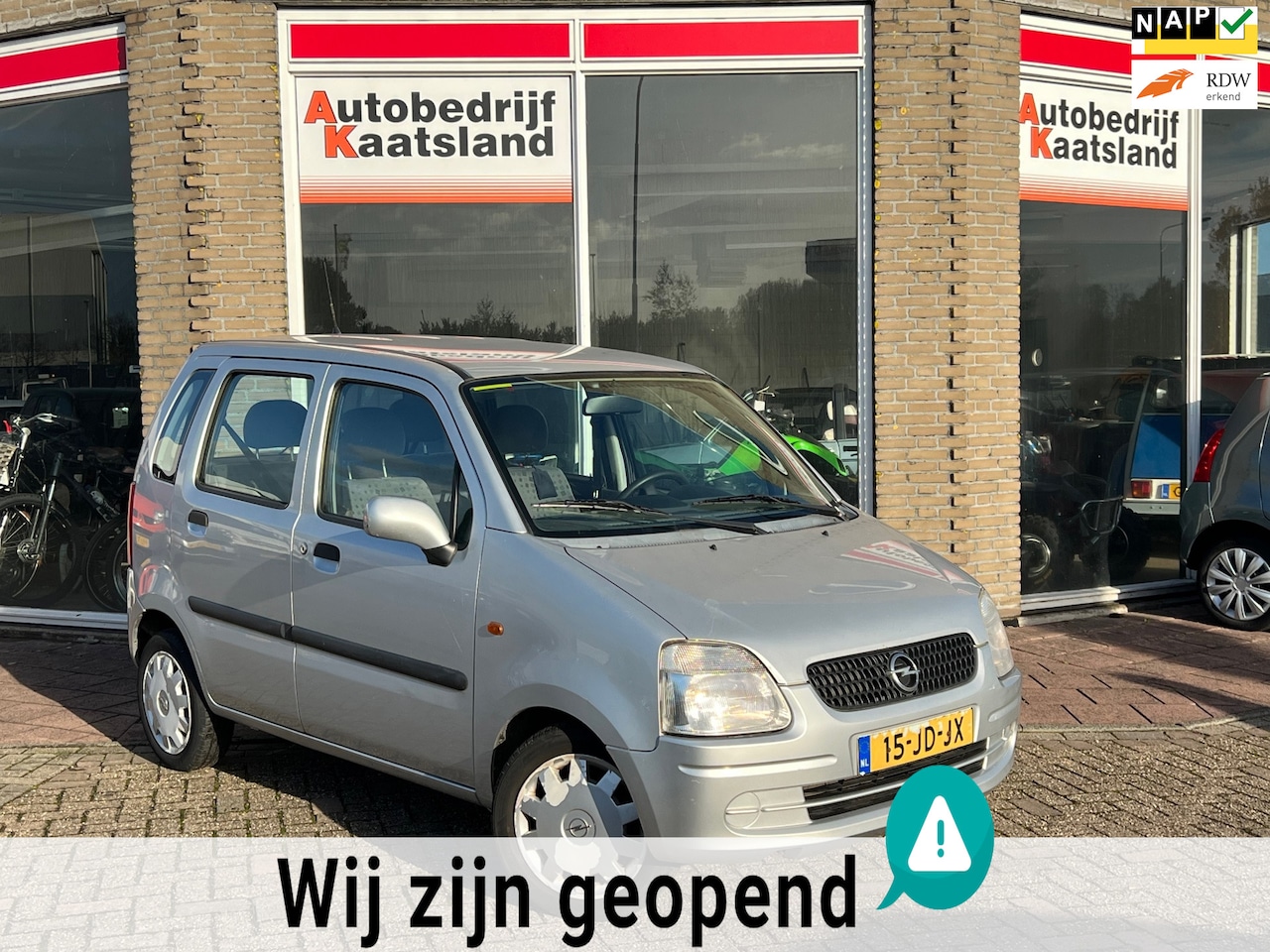 Opel Agila - 1.2-16V Comfort - Hoogzitter - NETTE AUTO - - AutoWereld.nl