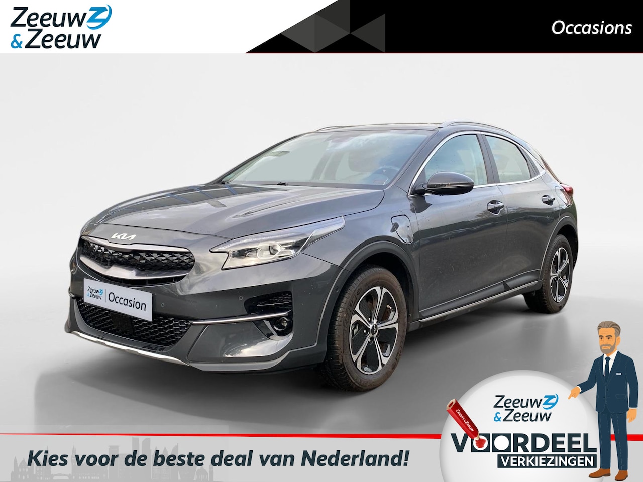 Kia XCeed - 1.6 GDi PHEV DynamicLine Xtra | Elektrische achterklep | Draadloos opladen | Dodehoekdetec - AutoWereld.nl