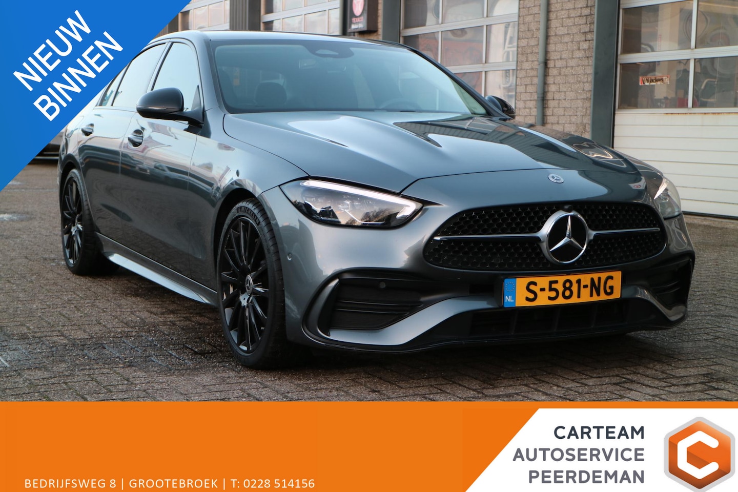 Mercedes-Benz C-klasse - 200 Launch Edition AMG Line | Burmeister! | AMG velgen | - AutoWereld.nl