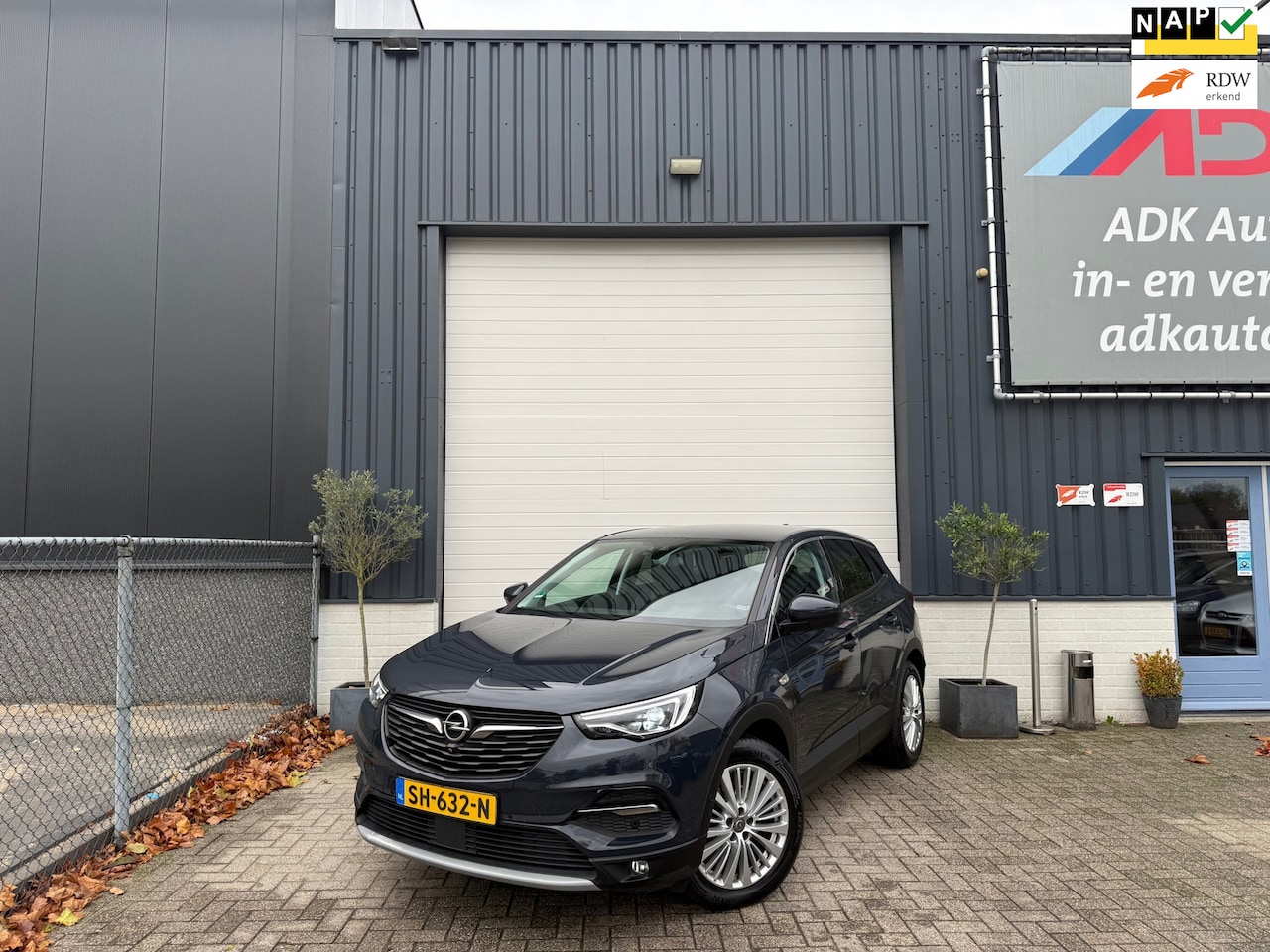 Opel Grandland X - 1.2 Turbo Business Executive 360 CAMERA/STUUR-STOELVVERW/LED/TREKHAAK - AutoWereld.nl