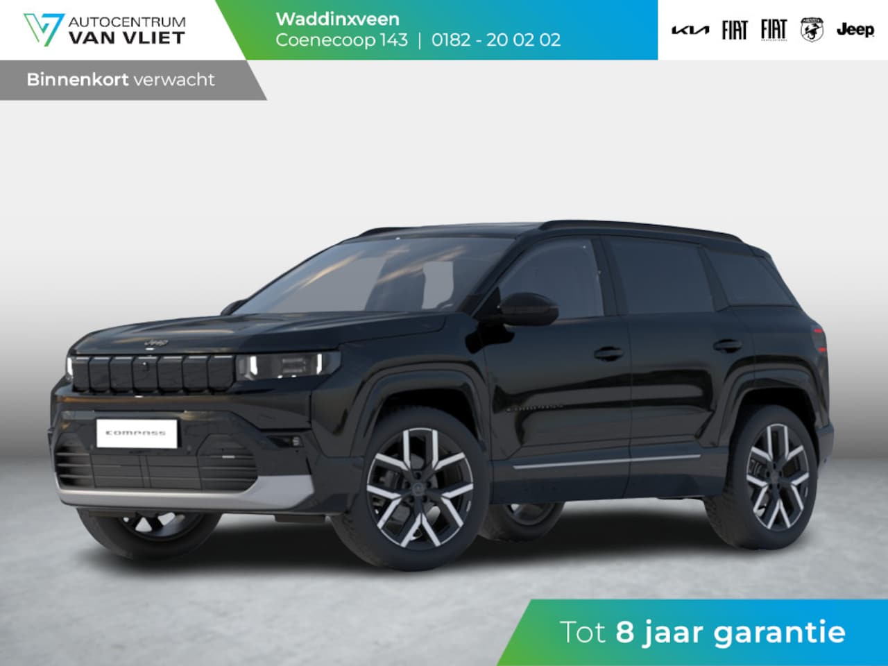Jeep Compass - First Edition 74 kWh | Adapt. Cruise | Camera | Carplay | 20" | Elektr. A-Klep | Navi | Wi - AutoWereld.nl
