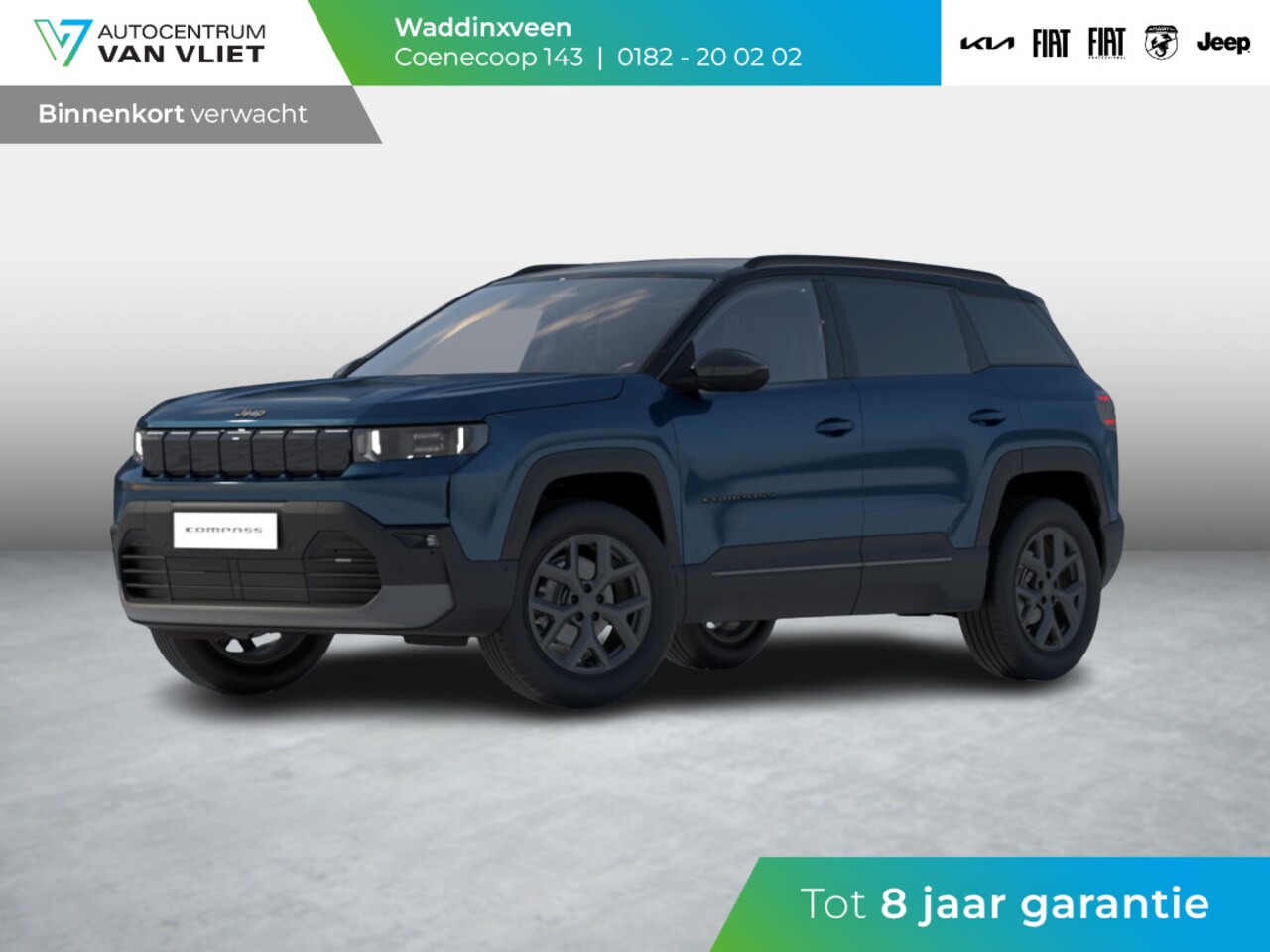 Jeep Compass - 1.2 e-Hybrid First Edition | Adapt. Cruise | Camera | Carplay | 18" | Elektr. A-Klep | Nav - AutoWereld.nl